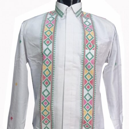 Kemeja Tenun Putih Khas Tapsel