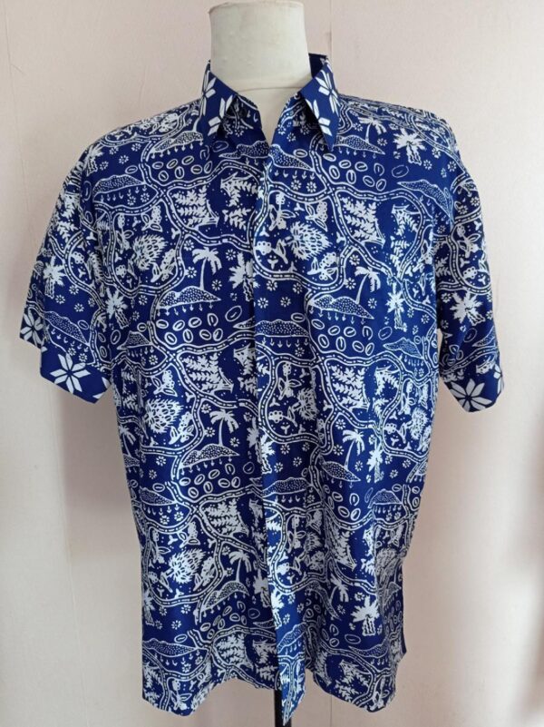 Baju Batik Tapsel Pria Lengan Pendek