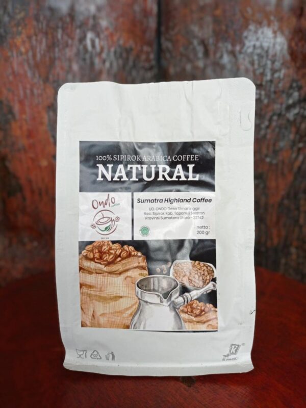 Arabica Coffee Natural 200 gr - Ondo Coffee