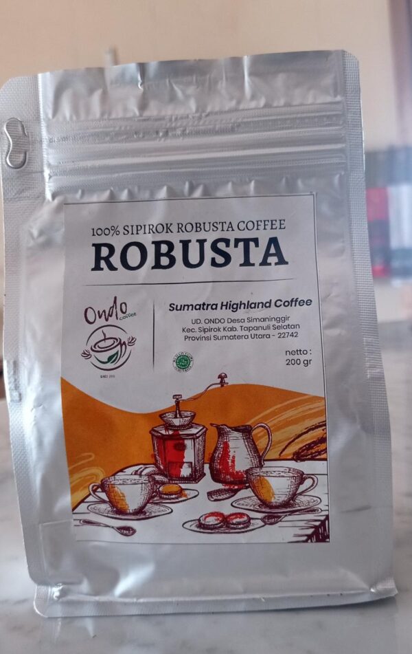 Robusta Coffee 200 gr - Ondo Coffee