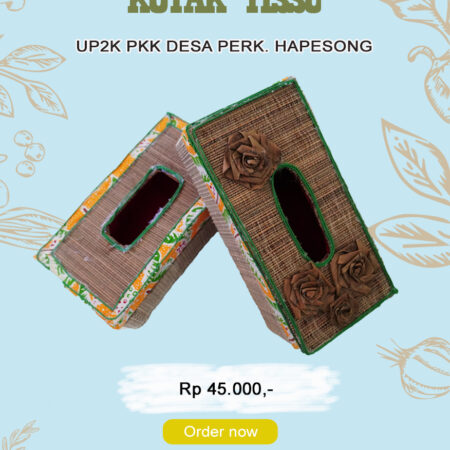 Kotak Tisu Lidi Sawit