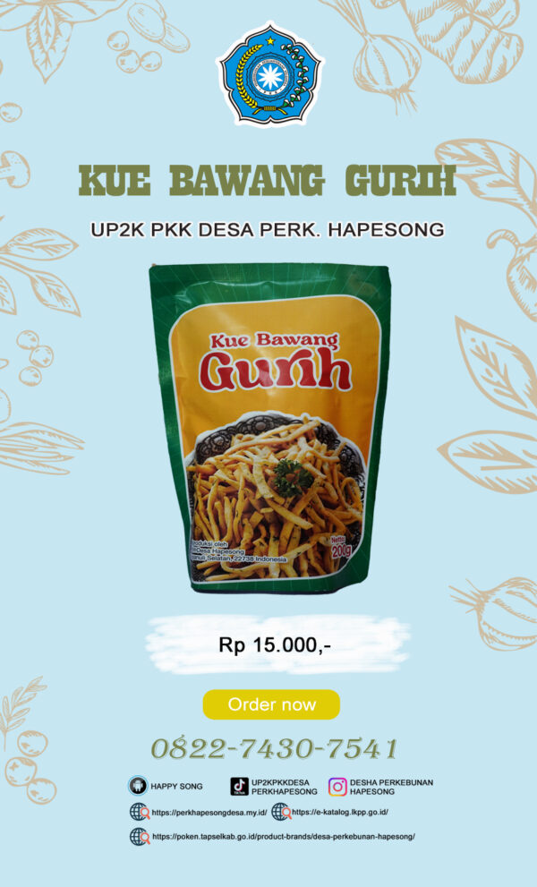 Kue Bawang Gurih
